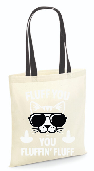 Vászontáska - színes fülű 