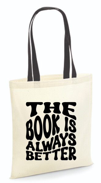 Vászontáska - színes fülű 