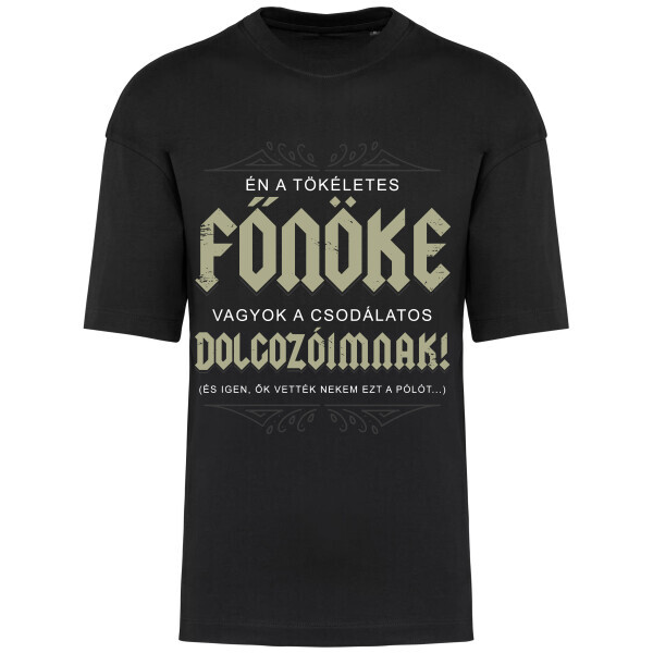 Prémium oversized unisex póló