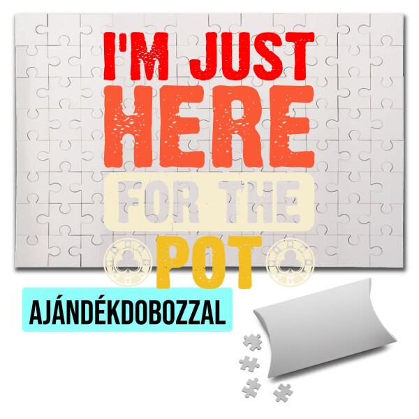 Puzzle - kirakó ajándékdobozzal