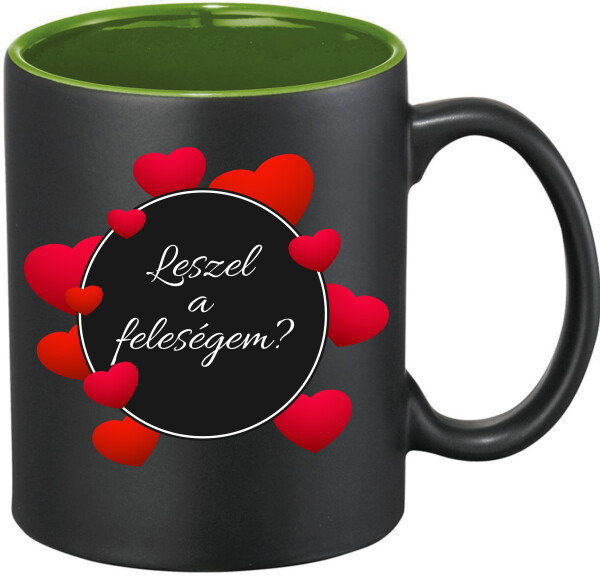 Hőre változó bögre - színes belső