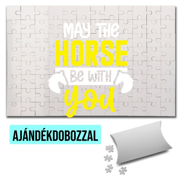 Puzzle - kirakó ajándékdobozzal