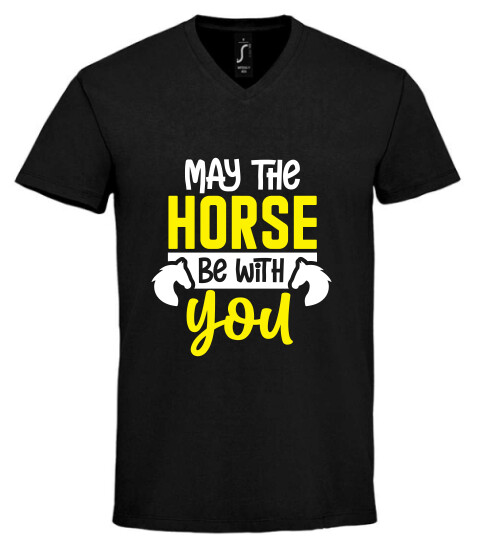 Unisex V nyakú póló