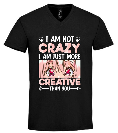 Unisex V nyakú póló