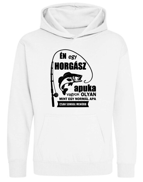 Kapucnis belebújós gyerek pulóver