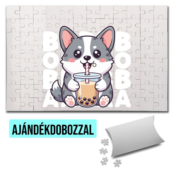 Puzzle - kirakó ajándékdobozzal