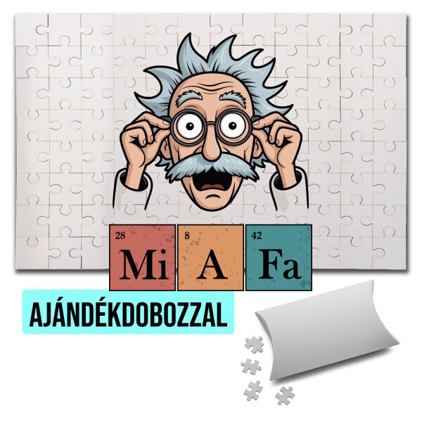 Puzzle - kirakó ajándékdobozzal