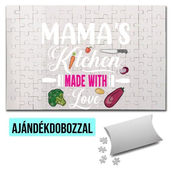 Puzzle - kirakó ajándékdobozzal