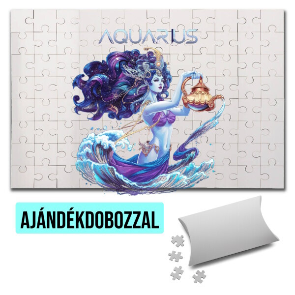 Puzzle - kirakó ajándékdobozzal