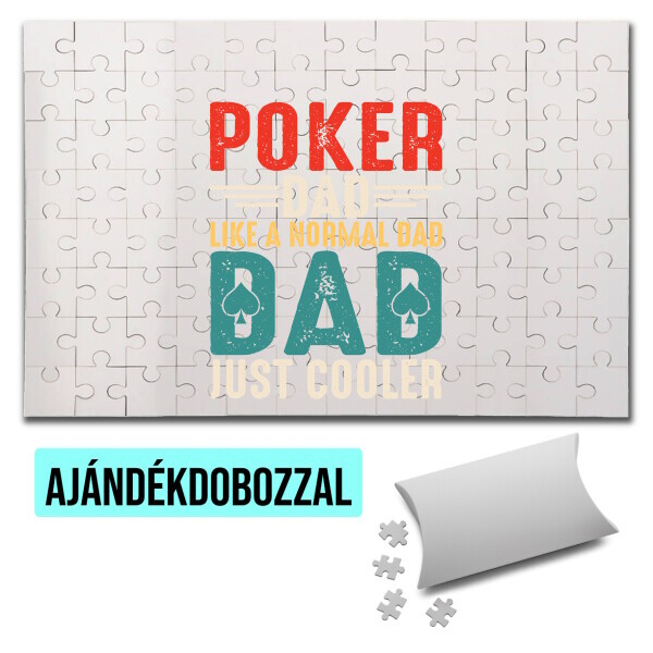 Puzzle - kirakó ajándékdobozzal