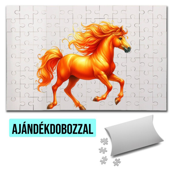 Puzzle - kirakó ajándékdobozzal