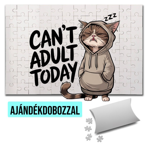 Puzzle - kirakó ajándékdobozzal