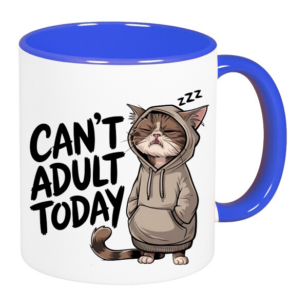 Színes fülű és belsejű bögre