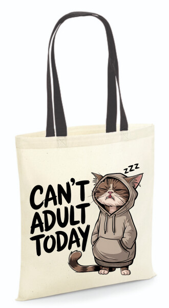 Vászontáska - színes fülű 