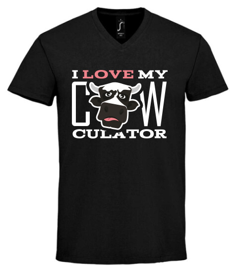 Unisex V nyakú póló