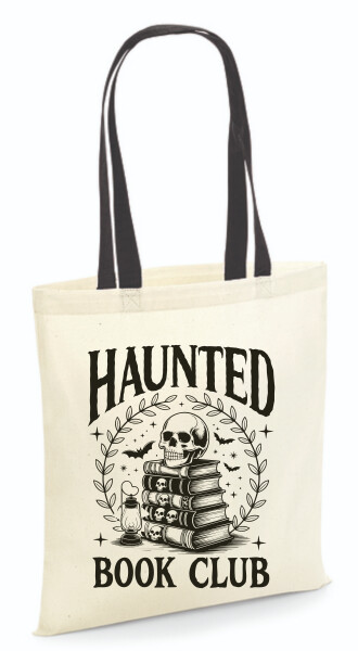 Vászontáska - színes fülű 