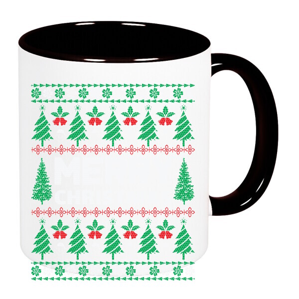 Színes fülű és belsejű bögre