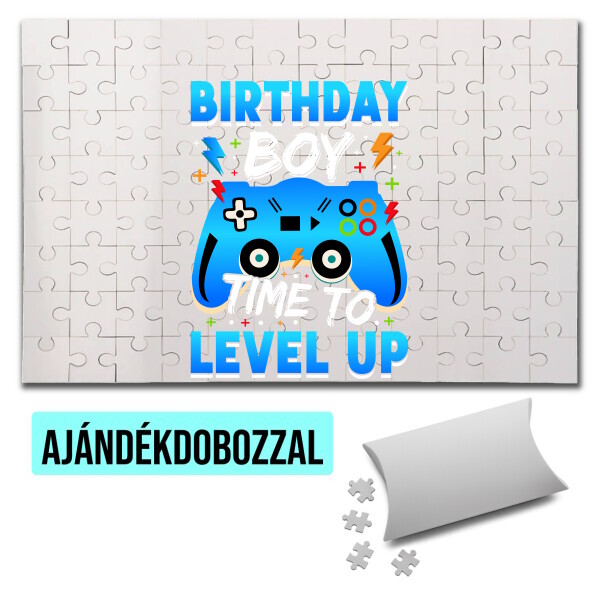 Puzzle - kirakó ajándékdobozzal