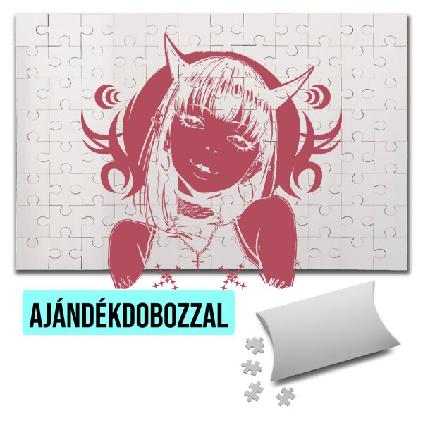 Puzzle - kirakó ajándékdobozzal