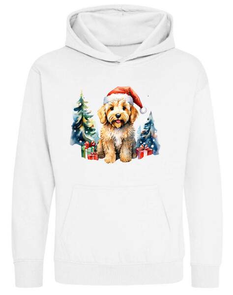 Kapucnis belebújós gyerek pulóver