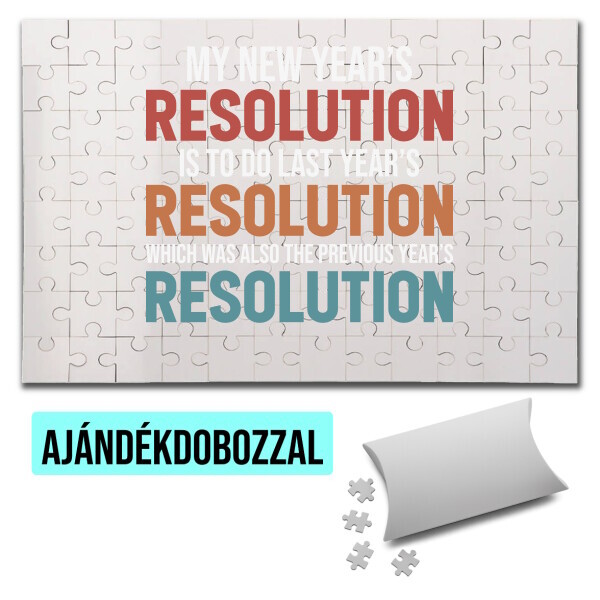 Puzzle - kirakó ajándékdobozzal