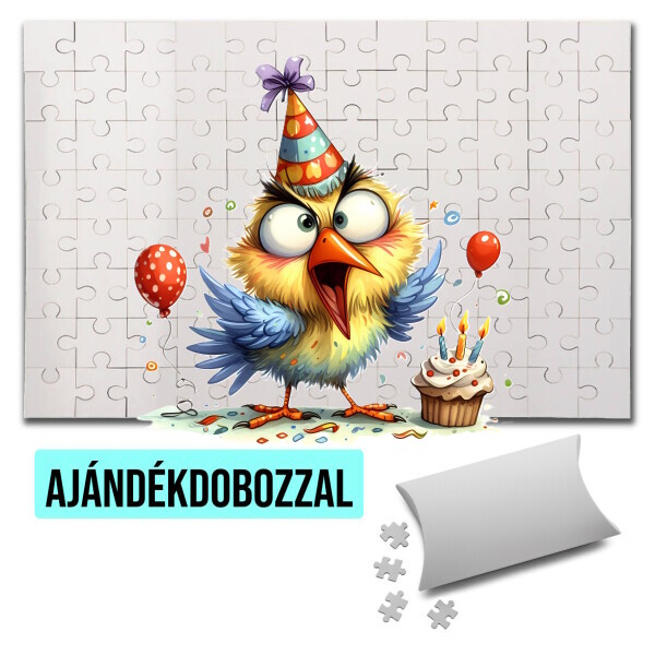 Puzzle - kirakó ajándékdobozzal