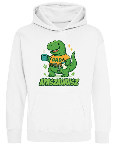 Kapucnis belebújós gyerek pulóver