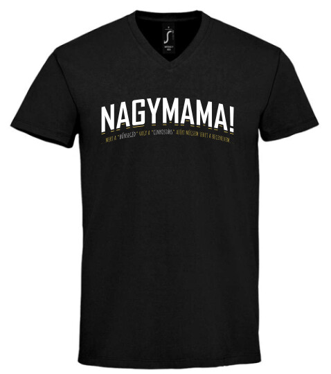 Unisex V nyakú póló