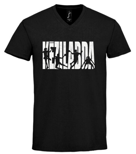 Unisex V nyakú póló