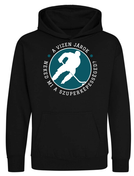 Kapucnis belebújós gyerek pulóver