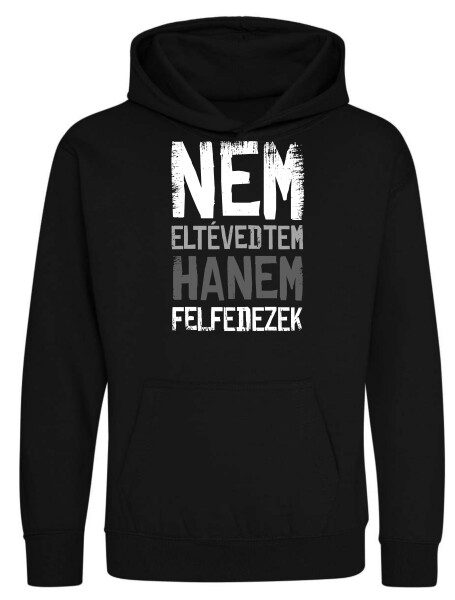 Kapucnis belebújós gyerek pulóver