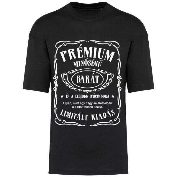 Prémium oversized unisex póló
