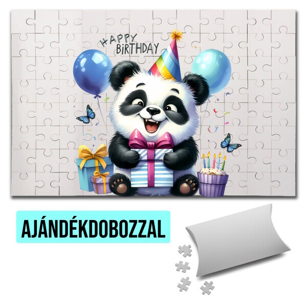 Puzzle - kirakó ajándékdobozzal