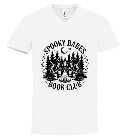 Unisex V nyakú póló