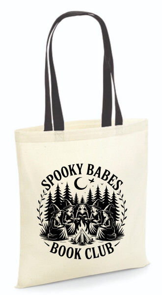 Vászontáska - színes fülű 