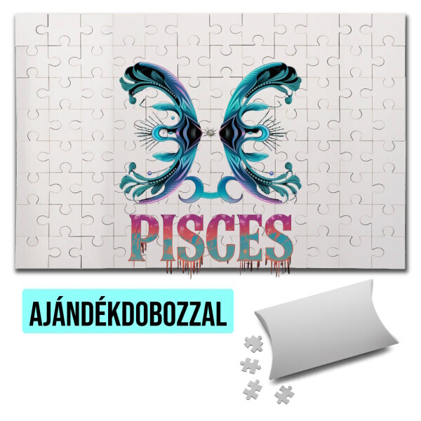 Puzzle - kirakó ajándékdobozzal