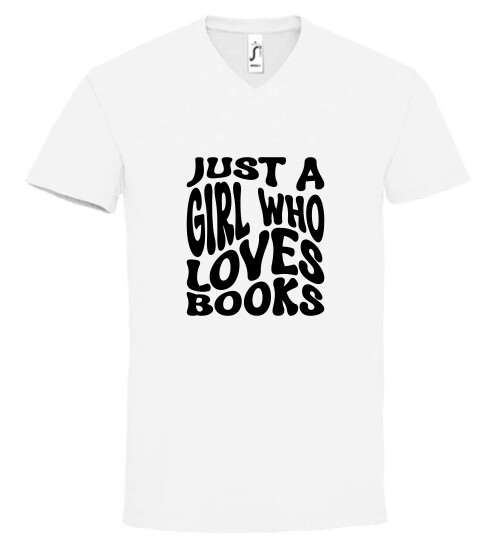 Unisex V nyakú póló