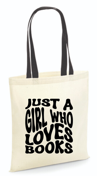 Vászontáska - színes fülű 