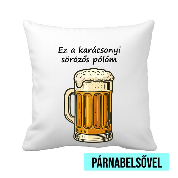 Párnahuzat béléssel