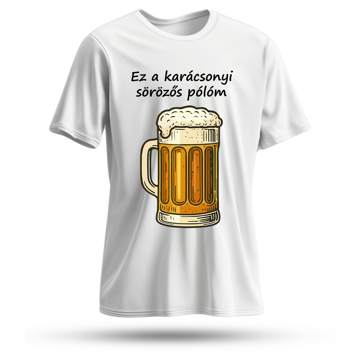 Ez a karácsonyi sörözős pólóm