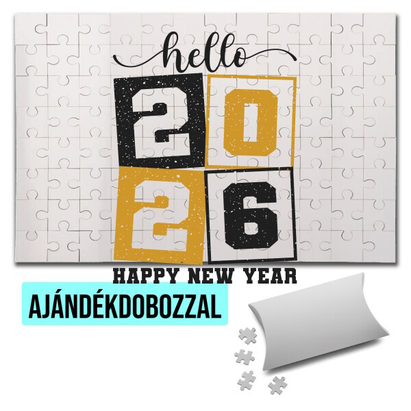 Puzzle - kirakó ajándékdobozzal