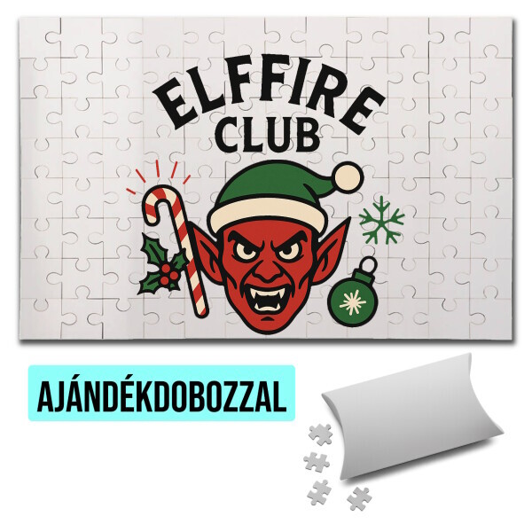 Puzzle - kirakó ajándékdobozzal