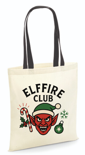 Vászontáska - színes fülű 