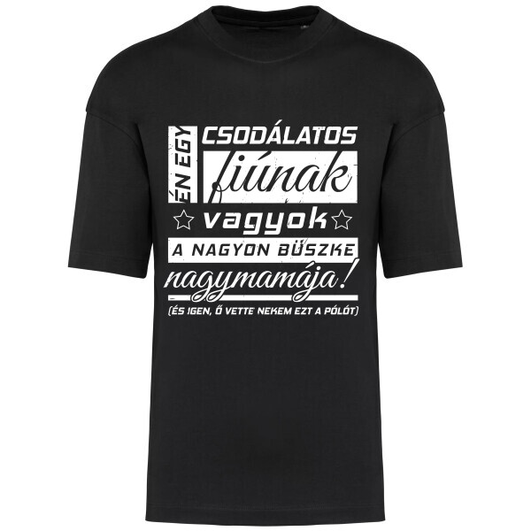 Prémium oversized unisex póló