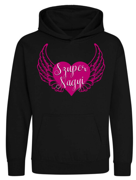 Kapucnis belebújós gyerek pulóver