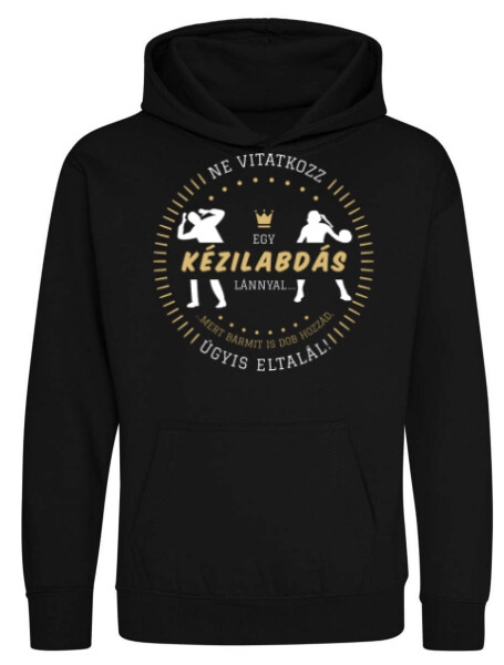 Kapucnis belebújós gyerek pulóver