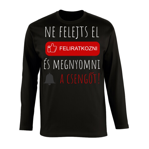 Hosszú ujjú póló