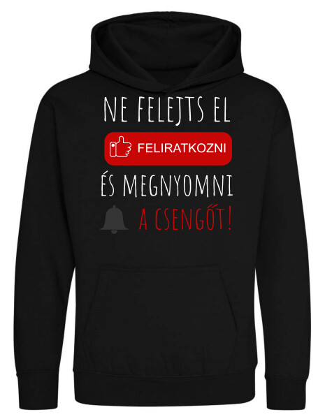 Kapucnis belebújós gyerek pulóver