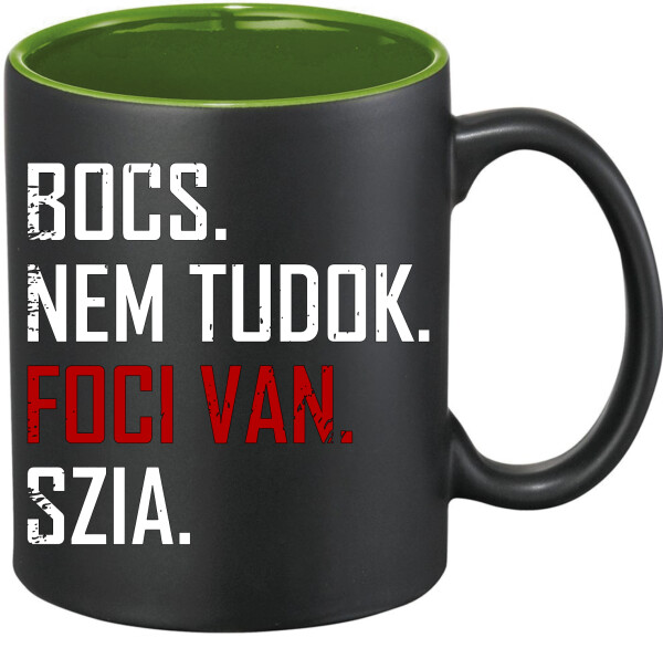 Hőre változó bögre - színes belső