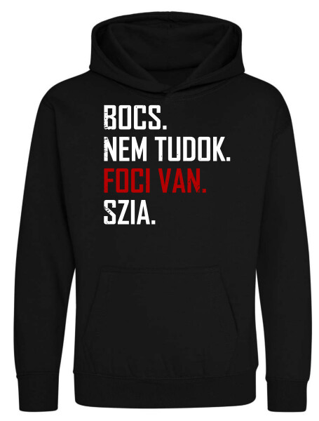 Kapucnis belebújós gyerek pulóver